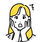 家族のトレント利用が判明し開示請求に驚いている人のイラスト