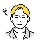 トレント開示請求が複数社から届く可能性に不安を感じている人のイラスト